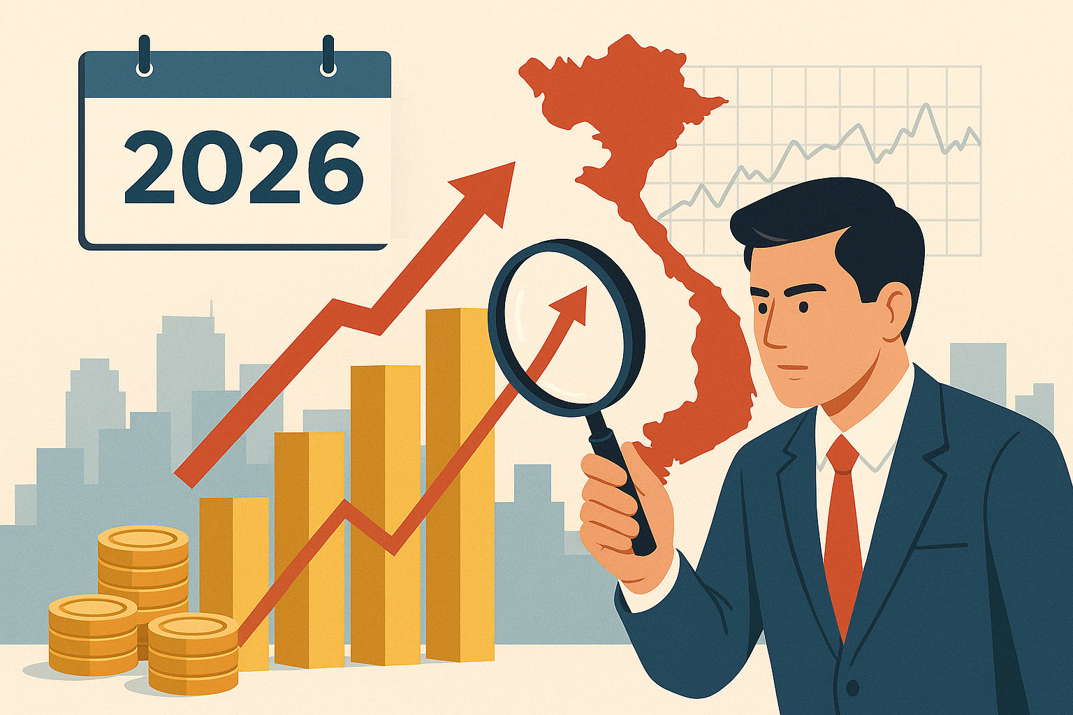 Kinh tế Việt Nam 2026: Nhìn thẳng vào tăng trưởng thực chất và những thách thức phía trước